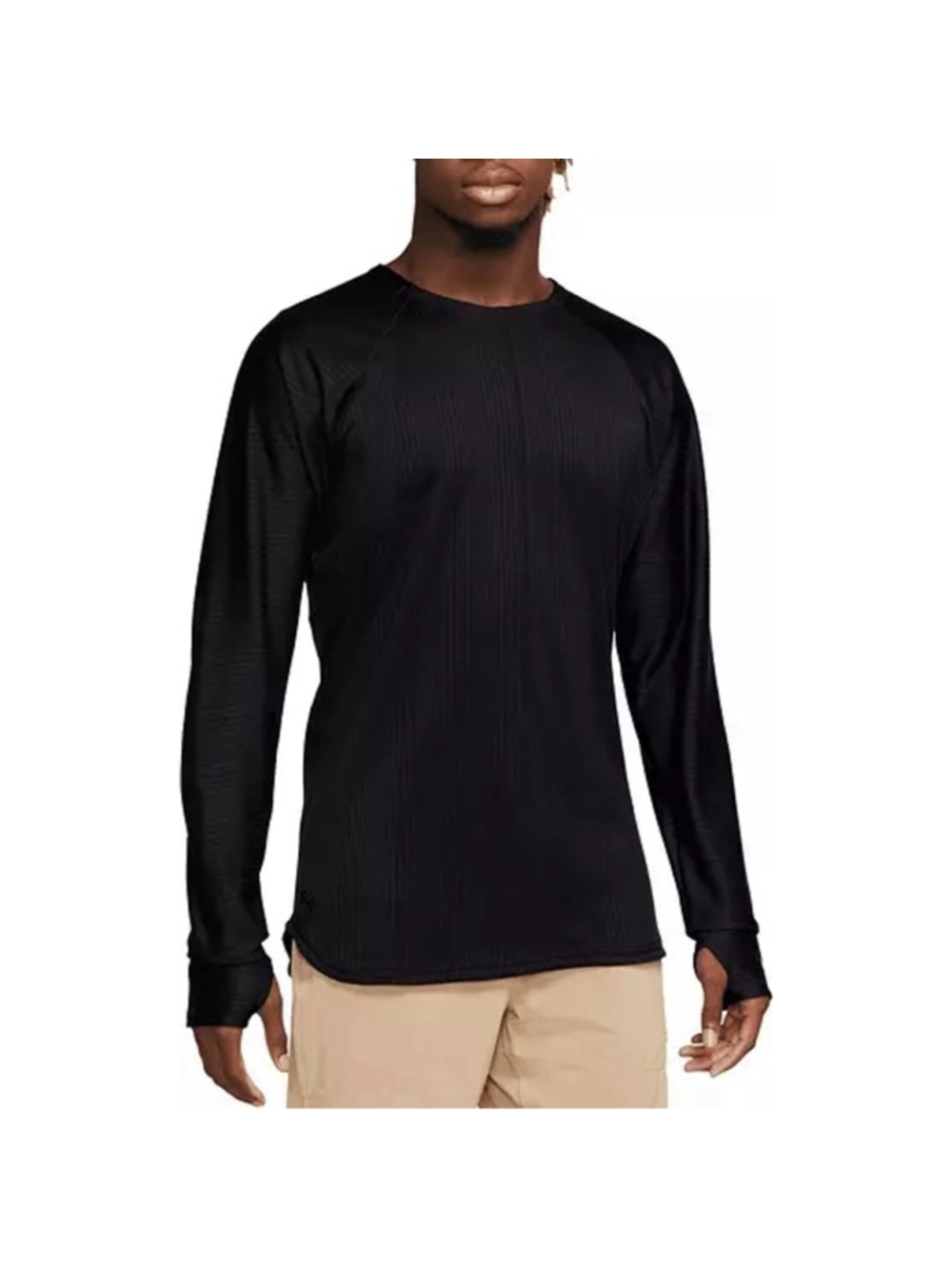Men's Nike kong sleeve Shirt, Size s black